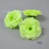 Flores Artificiais de Rosa Simuladas de 8cm, Materiais para DIY no Atacado, Parede de Flores para Fundo de Casamento, Arranjo de Flores para Corredor, Flores de Seda