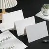 En Stock Fabricante Venta al por Mayor Blanco Inserto Universal para Sobre Tarjeta Plegada Tarjeta 210g Tarjeta Inserto para Carta de Invitación de Negocios