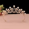 Corona Infantil Accesorios para el Cabello Linda Corona de Diamantes de Imitación de Princesa Niña Aro para el Cabello Regalo de Cumpleaños para Niñas Diadema para Bebé Sombrero