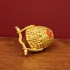 Adornos personalizados de cabeza de dragón y lingotes para atraer la riqueza, un cubo lleno de oro y plata, una nueva pieza decorativa de estilo chino para atraer la buena fortuna, una artesanía para negocios y un regalo