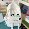 Mochila de Gatinho Fofo para Mulheres 2026 Novo Modelo Estudante do Ensino Fundamental Mochila Escolar Desenho Animado Grande Capacidade Leve Mochila de Viagem Versátil