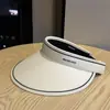 Sombrero de Sol de Ala Ancha para Mujer Verano 2026, Protección UV, Transpirable, Adelgazante de Rostro, Sombrero de Sol para Ciclismo, Moderno