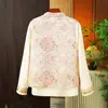Chaleco Jacquard de Alta Calidad de Seda Estilo Chino Nacional Nuevo para Primavera y Otoño Chaqueta Chaleco Brocado Song de Trabajo Pesado con Botones