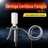Fangjia marca K-tipo frango e pato seringa vacina de aço inoxidável ajustável contínua seringa agulha pistola veterinária 2ml