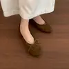 Novedad Primavera/Verano 2026 Zapatos Planos Slip-on Mary Jane para Commuter Punta Redonda Retro Boca Baja Zapatos Individuales para Mujer