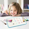 Pizarra Pequeña Youyuebao Doble Cara para Niños Tablero de Escritura para el Hogar Infantil Borrable Tablero Vertical de Dibujo Tablero de Notas para Oficina y Enseñanza