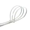 Bridas de Cable Transparentes Ecológicas Auto-bloqueantes 4*250mm Bridas de Cable de Nylon Auto-bloqueantes Blancas 3.6*250mm