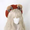 Boina Orejas de Oso Lolita Linda Boina de Artista Accesorio Japonés Hecho a Mano Boina Redonda