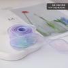4cm hilo cola de pez color mágico 40 yardas hilo de onda placa grande cinta de color embalaje ramo flores pastel correa diy