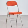 Silla Retro Apilable Hogar Balcón Respaldo de Pana Silla de Comedor Foto de Celebridad de Internet Oficina Nostálgica Silla de Reunión