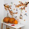 MS2501 Rama de Otoño Pájaro Jaula para Pájaros Pegatinas Decorativas de Pared Sala de Estar Dormitorio Fondo Hogar Pegatinas Decorativas