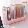 Soporte para libros, estante de almacenamiento de escritorio, estantería, caja de almacenamiento, escritorio, escritorio de oficina, almacenamiento de documentos de oficina