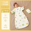 Saco de dormir para bebé Primavera y Otoño Delgado Bebé de una pieza Anti-patadas Colcha Recién Nacido Niños Saco de dormir de Gasa Verano Cuatro Estaciones Universal
