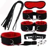 Set de bondage de peluche, set de bondage alternativo, set de diez piezas, set de ocho piezas, set de siete piezas, set de cuerda de algodón y esposas de nailon