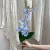 Flores Artificiais de Jasmim de Seda de Alta Qualidade Impressas em 3D Flores de Seda Decoração de Parede para Casa Casamento Exterior Flores Artificiais Atacado