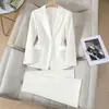 Chaqueta de traje informal transfronteriza para mujer, ropa profesional de alta gama con temperamento de diosa, ropa de trabajo, traje de otoño nuevo