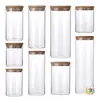 Frascos de Vidrio Sellados al por Mayor en Stock, Frascos para Té de Flores, Frascos de Vidrio, Frascos de Almacenamiento, Almacenamiento de Cocina y Artículos para el Hogar
