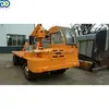 Equipamento de Transporte de Piso para Engenharia Civil Máquinas de Transporte Plataforma Plana a Diesel Veículo de Transporte de Levantamento de Objetos Pesados para Canteiro de Obras