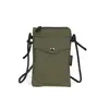 Bolsa para Teléfono Móvil Estilo Japonés 2026 Mini Bolsa de Nylon Ligera Casual para Viajes Bolsa Cuadrada Pequeña Versátil Simple Bolso de Hombro Cruzado