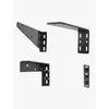 Soporte de Ángulo Recto de Acero Inoxidable Panel de Carga Soporte Derecho Fijación a Pared Gabinete de TV Colgante