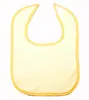 Baberos de Felpa Suave de Color Sólido de Doble Capa Fabricante Venta al por Mayor Baberos para Bebé Toallas para Saliva Productos para Madre y Bebé Venta al por Mayor