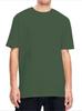 Camiseta Transfronteiriça Logo Personalizado Tamanho EUA Solta Manga Curta Casual Versátil Camiseta Streetwear Camiseta Publicitária 160g Masculina Tamanho Plus