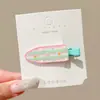 Pinza para el pelo de lazo estilo coreano, nuevo modelo 2026, pinza BB de alta gama para flequillo y patillas, pinza de pico de pato lateral