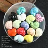 Série Animais Marinhos Contas de Cerâmica Feitas à Mão DIY Joias Acessórios para Roupas Miçangas para Artesanato Colar de Mão Chaveiro Material Contas Soltas