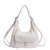 Bolsas Transfronteiriças da Moda para Mulheres 2025 Verão Novo Mochila Casual de Moda Coreana para Trabalho e Deslocamento Bolsa Transversal de Grande Capacidade