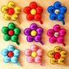 Lugar para Fiesta de Cumpleaños Decoración para Evento de Boda Arreglo de Escena Estrellas Amor Flores en Forma de Corazón Notas Globos de Película de Aluminio
