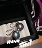 Juego de Joyería para Boda: Collar de Perla con Cuentas Plateadas en Forma de Lágrima, Accesorio para Vestido, Cadena para Clavícula de Perla de Concha Sonriente Color Blanco Roto