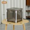 Caja de Almacenamiento Transparente para Snacks en el Hogar Transfronteriza Herramienta Portátil Caja de Almacenamiento para Artículos Varios Caja de Almacenamiento Plegable de Plástico para Juguetes