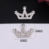 Corona de princesa con orejas de conejo y diamantes de imitación de aleación, hecha a mano, para niños, accesorios para el cabello, tocado, material de joyería, accesorios