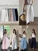 Pantalones Acampanados Ligeros Icciicc con Sensación de Oxígeno de Secado Rápido Cortos con Forma de Capullo Holgados Casuales para Mujer Verano 2318