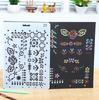 24 Plantillas Educativas para Pintar Fácilmente, Tableros de Dibujo Huecos para Informes Manuscritos, Plantillas de Álbum DIY para Planificadores Creativos