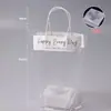 5.12 Día de la Enfermera Regalo de Acompañamiento Decoración de Cupcake Bobo Tulipán Blanco Ángel Etiqueta Colgante Bolsa de Regalo de Mano