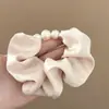 2026 Nuevo Scrunchie Infantil de Alta Elasticidad, Cuerda para el Cabello Coreana Oversize Estilo Perezoso, Banda Elástica de Gama Alta para Niñas