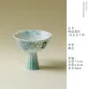 Taça de Cerâmica Pintada à Mão com Design de Borboletas Selvagens e Camélias, uma Xícara de Chá Pessoal de Luxo Leve para Mulheres