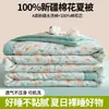Colcha de Algodón Puro de Verano de Xinjiang, Colcha de Aire Acondicionado Infantil 100% Algodón, Colcha Fina de Verano Individual/Doble, Relleno de Colcha, Colcha de Verano, Lavable a Máquina