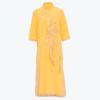 2023 nueva ropa de mujer de primavera y verano, temperamento joven, talla grande, estilo étnico retro, vestido holgado de gran tamaño 6012