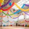 Niños graduados 6 pulgadas globo de bola con cola guirnalda color dopamina decoración de cumpleaños infantil decoración de aula escolar
