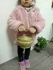 Cesta de Bambú Tejida a Mano Retro para el Hogar con Tapa, Cesta de Bambú Tejida para Verduras, Cesta de Compras, Cesta de Almacenamiento, Estilo Fruta