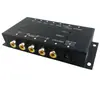 Divisor de Video para Coche de 4 Vías Pantalla de 3 Pantallas Caja de Control de Cámara Xy-6028 Coche Hd