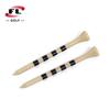Ventas Directas del Fabricante Bolixi Tee de Golf Transfronterizo Rayas de Cebra Tee de Madera 70 83mm Cuatro Colores Disponibles