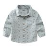 Ropa para niños entrega de una pieza camisa para niños de manga larga camisa para bebé para niños camisa de dibujos animados para niños Primavera y Otoño Nuevo
