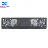 Moldura de Placa Europeia Padrão Europeu Mais Vendida Transfronteiriça Moldura de Placa de Plástico Europeia Suporte de Placa Padrão Europeu Suprimentos para Modificação de Carro Amazon