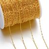 1.5mm cadeia de contas de ferro 1 a 1 slub cadeia diy acessórios antigos para o cabelo Coringa colar borla cauda cadeia semi-acabado acessórios