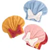 Nueva Gorra Secadora de Pelo de Princesa con Lazo para Mujer, Absorbente, Secado Rápido, Turbante Absorbente Espeso, Gorro de Baño sin Secador, Lindo