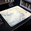 Mouse Pad Profissional para Jogos E-Sports com Base de Borracha Natural Pura, Espessado, Confortável, Resistente ao Desgaste e Antiderrapante, Série Fera da Tendência Nacional