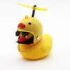 Decoração de Carro Pato Amarelo Pequeno, Capacete Tendência do Tiktok para Carros e Motos, Pato Quebra-Vento Estilo Celebridade da Internet Acessório para Carro